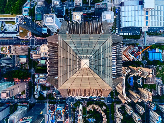 Vistas panorâmicas como você não vai acreditar dos dez principais edifícios mais altos do mundo 